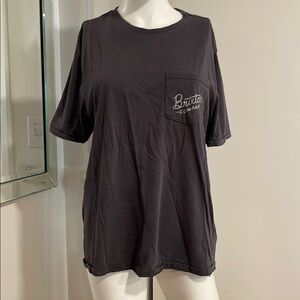 Vintage Black Men’s  Brixton Tee SzM